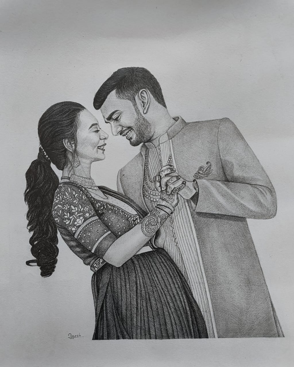 Couple Drawing